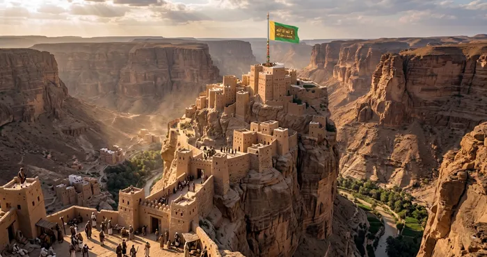 حصن الدولة العمودية على الجرف