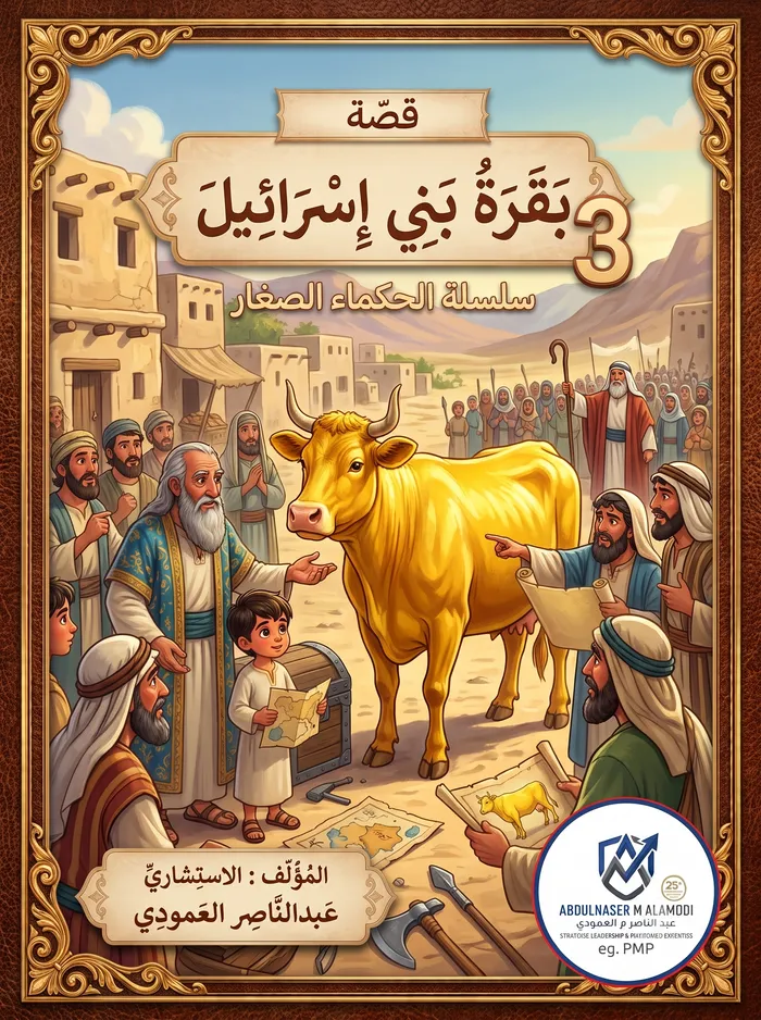 غلاف الكتاب: بقرة بني إسرائيل
