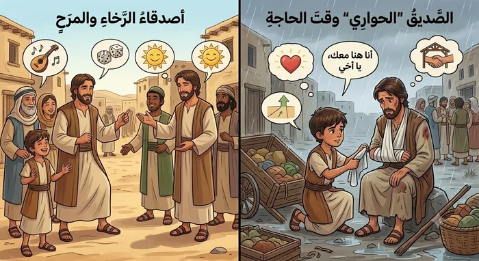 The Disciple Friend in Times of Need