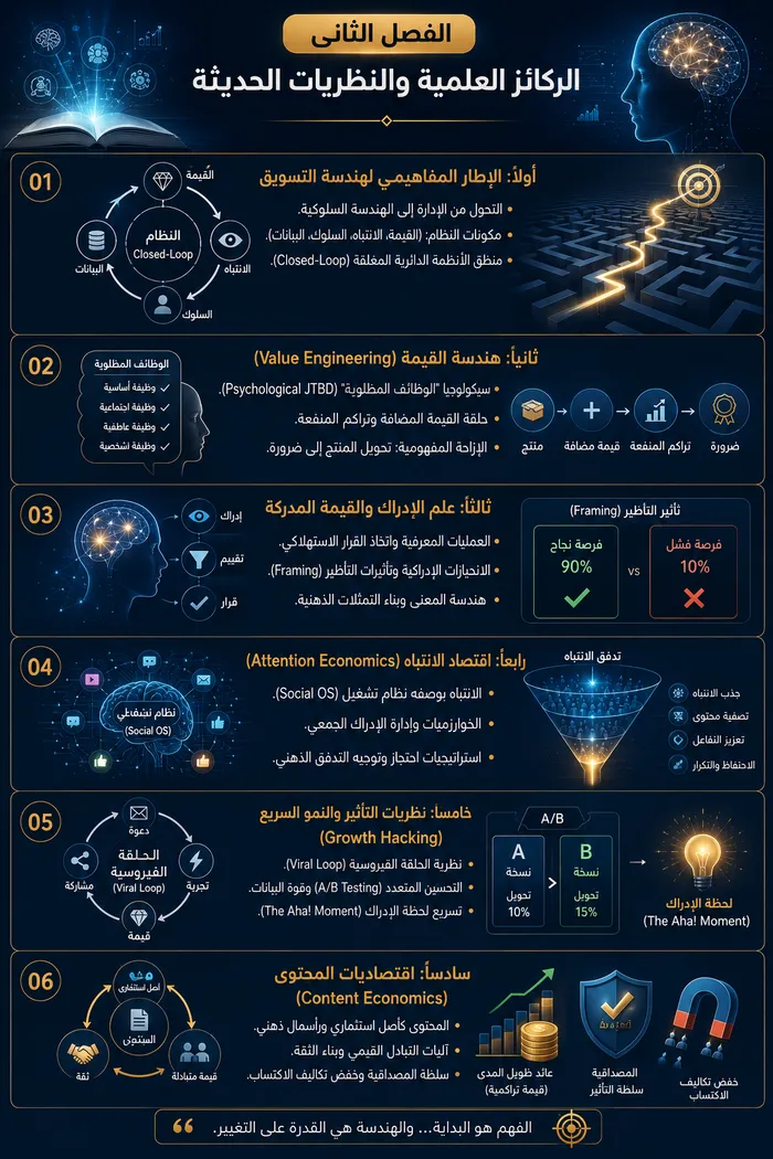 الفصل الثاني: الركائز العلمية والنظريات الحديثة