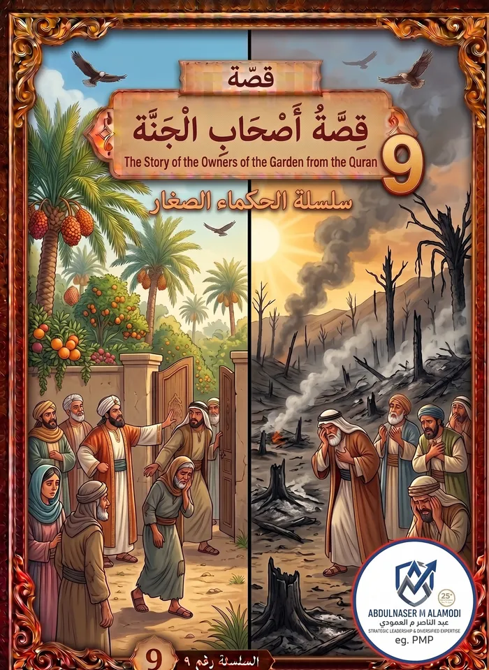 غلاف الكتاب: قصة أصحاب الجنّة