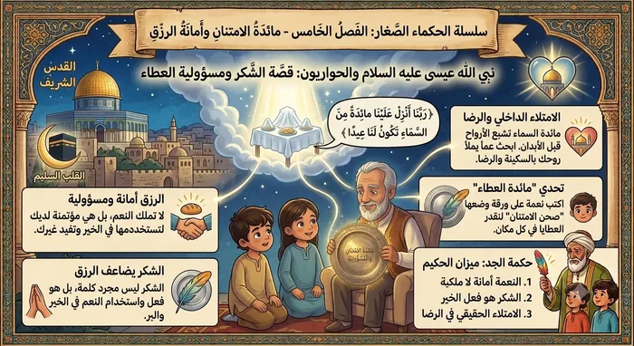 The Table of Gratitude and the Trust of Provision: The Story of Prophet Jesus (peace be upon him) and the Disciples